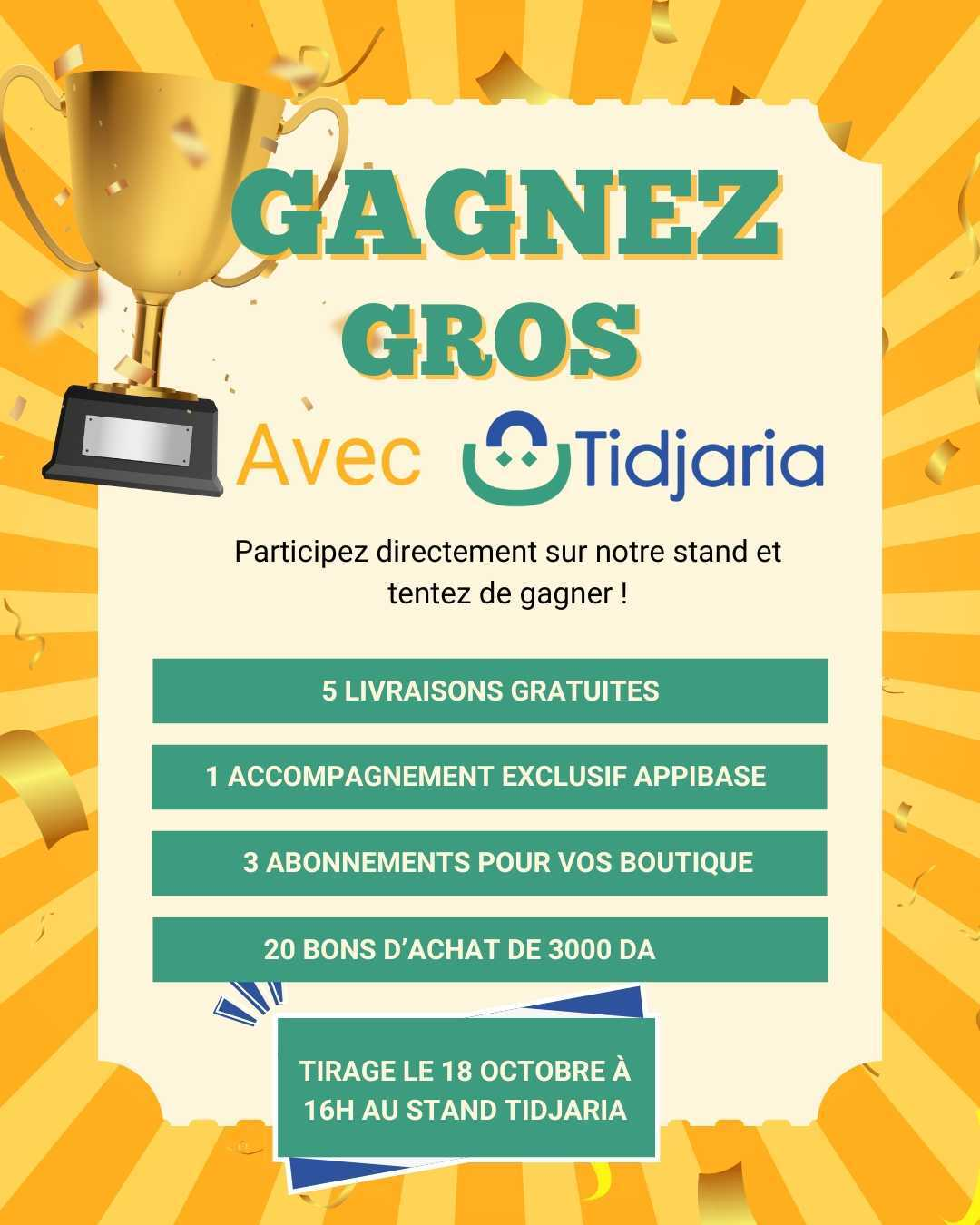Affiche concours Tidjaria